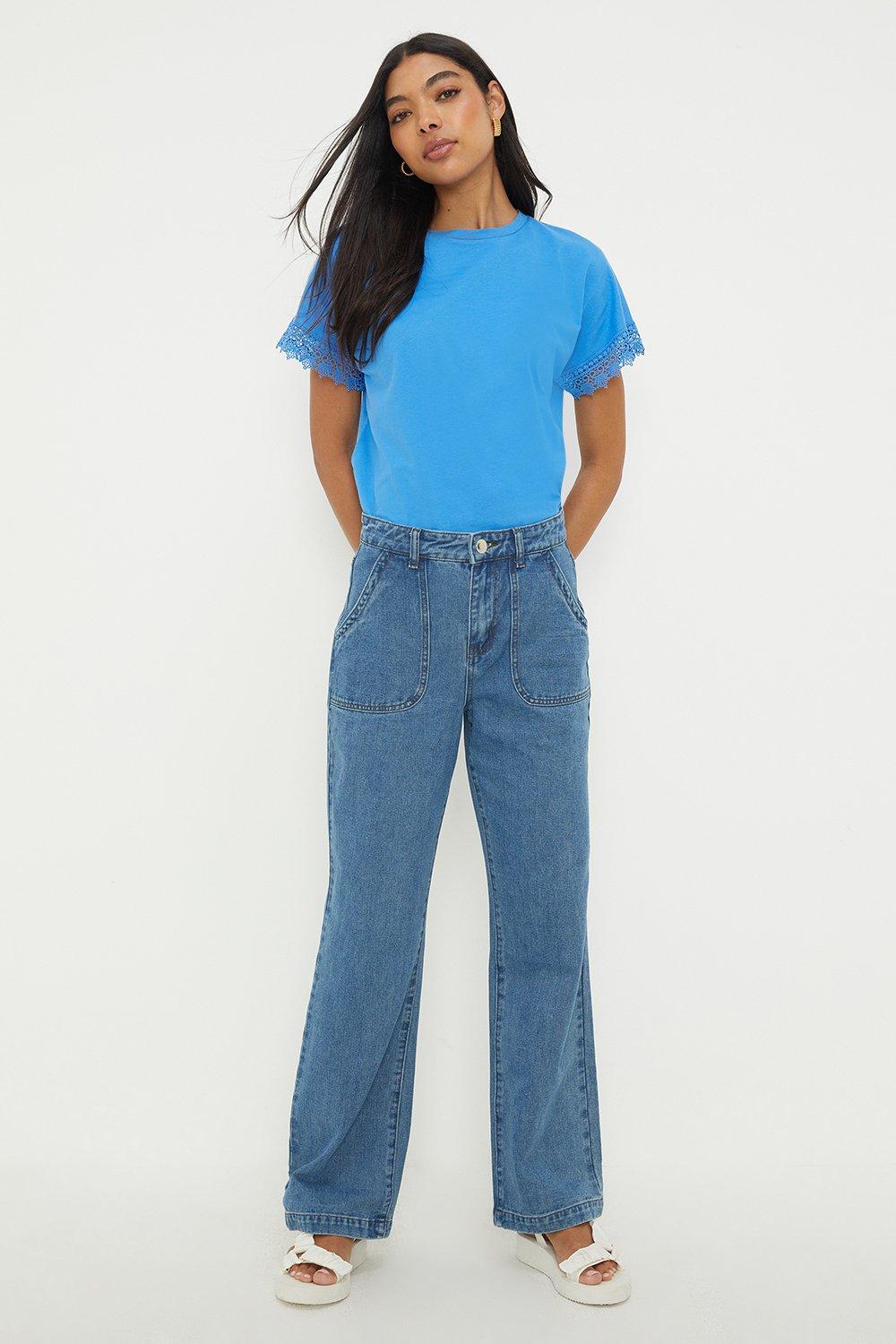 Dorothy perkins best sale straight leg jeans